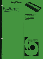 Bang & Olufsen - Beomaster_3300-Service-Manual